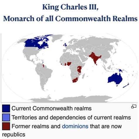 The Shrinking Number of Commonwealth Realms after Elizabeth II - GeoCurrents