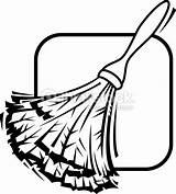 Feather Duster Clipart Clip Vintage Drawing Dusters Down Scroll Outline  sketch template