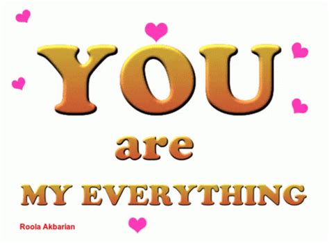 Animated Greeting Card You Are My Everything GIF - Animated Greeting ...