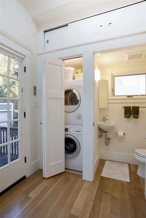 51+ Small Master Bathroom Remodeling Ideas Cool | Laundry room closet ...