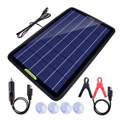 Top 10 Best Solar Power Car Battery Chargers in 2024 Reviews