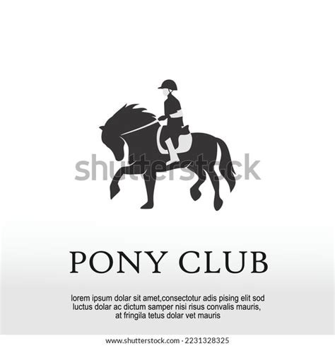 Pony Equestrian Logo Design Idea Stock Vector (Royalty Free) 2231328325 ...