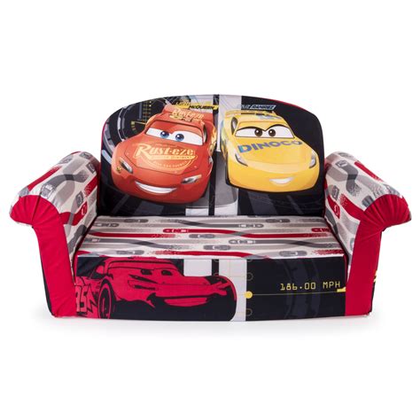 Marshmallow Children S Furniture 2 In 1 Flip Open Sofa Disney Cars ...