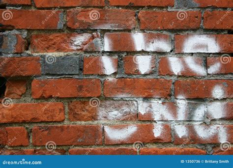 The End stock photo. Image of spray, brick, grafitti, writing - 1350736