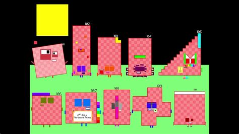 Numberblocks Band Retro 101-110 (For @Trioctoblock24) - YouTube