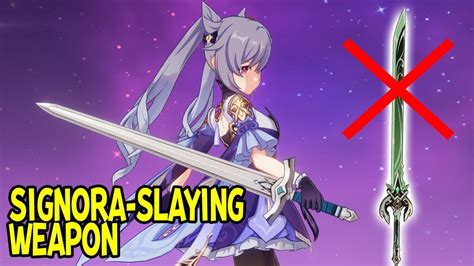 Dull Blade Gaming | The Signora-Slaying Weapon [Genshin Impact] - YouTube