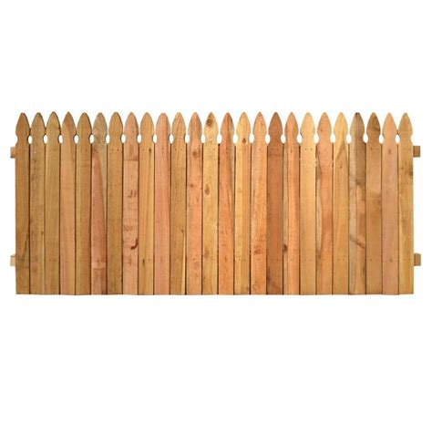 8 Foot Tall Cedar Fence Panels - Councilnet