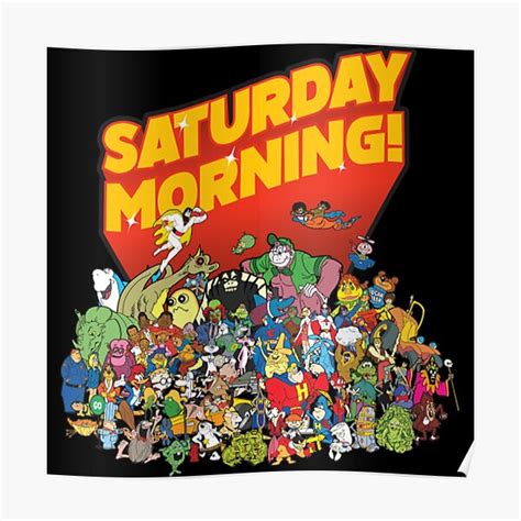 "Saturday Morning" Poster for Sale by deepsEa066 | Redbubble