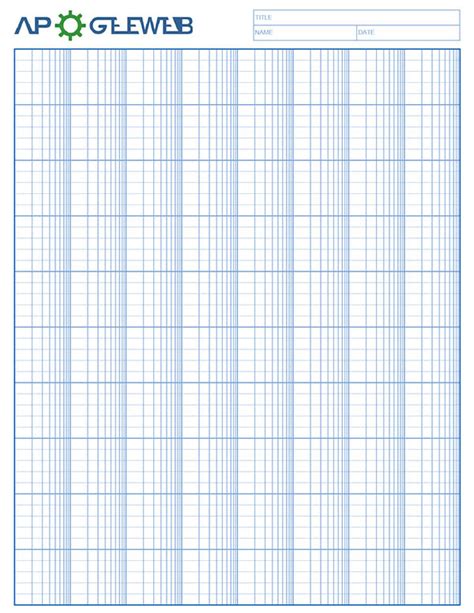 Semi-Log Engineering Graph Paper-Apogeeweb