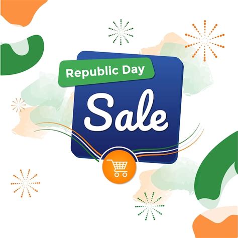 Premium Vector | Republic day sale banner india republic day