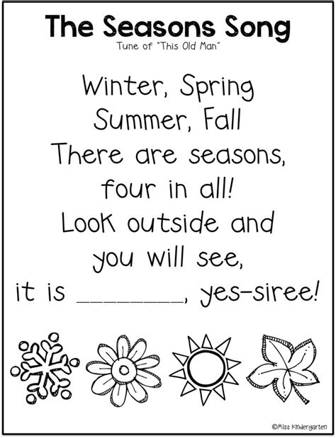 108 best Weather & Seasons for Preschool images on Pinterest | Kindergarten, Preschool and ...