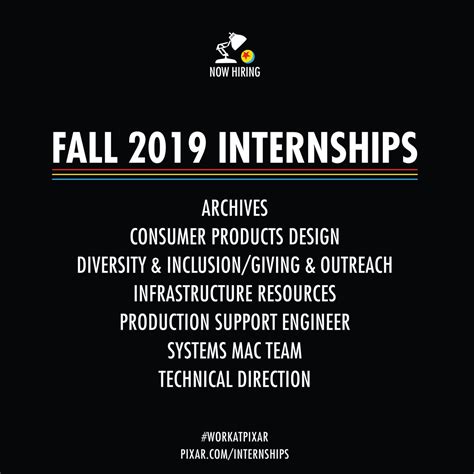 Pixar Animation Studios Searching for Fall 2019 Internships — Deadline ...