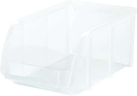 IRIS Medium Stacking Bin, Clear : Amazon.ca: Home