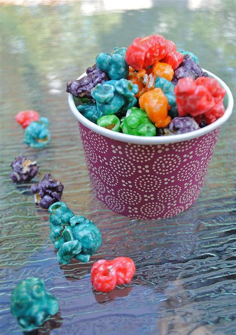 Rainbow popcorn Photograph by Amanda Letcavage