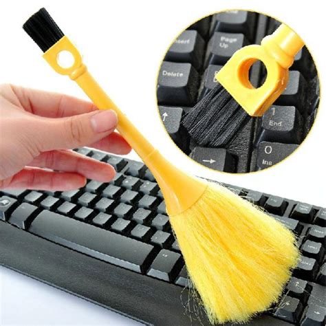 Multi Function Mini Keyboard Cleaning brush Vehicle Anti Static Dust Brush Desktop Sweeper ...