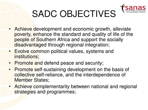 PPT - DEVELOPMENT OF ACREDITATION INFRASTRUCTURE IN SADC AND AFRICA PowerPoint Presentation - ID ...