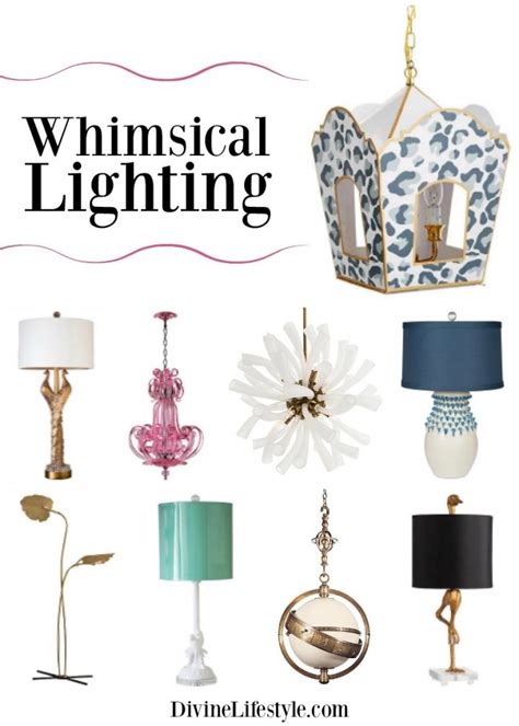 Whimsical Lighting for Your Home Lamps Chandeliers