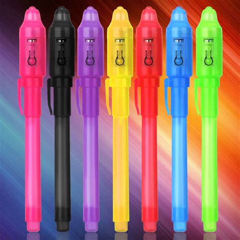 Aliexpress.com : Buy 3Pcs/Set Invisible Ink Pen Built in UV Light Magic Marker Secret Message ...