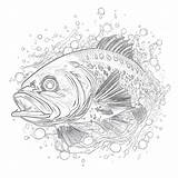 Freshwater Fish Coloring Pages  Mimi Panda sketch template