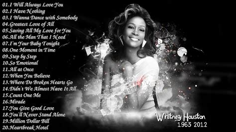 Best Songs Of Whitney Houston || Whitney Houston Greatest Hits Full ...