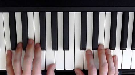 Piano Lesson 1 : Position des mains sur le clavier - YouTube