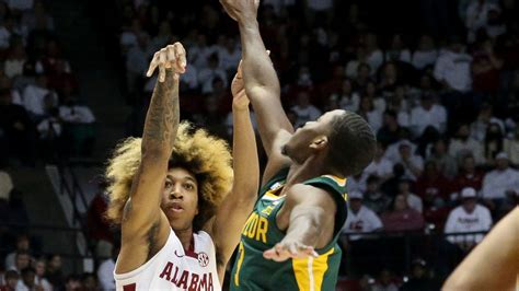 JD Davison dunk caps Alabama basketball upset win over No. 4 Baylor