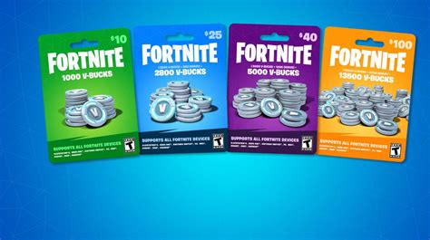 Fortnite V-Bucks Gift Cards - Where to redeem and buy them including Walmart, Target and ...