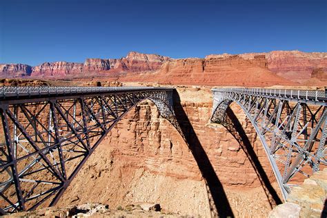 Navajo Bridge Across Marble Canyon Photograph by © Rozanne Hakala