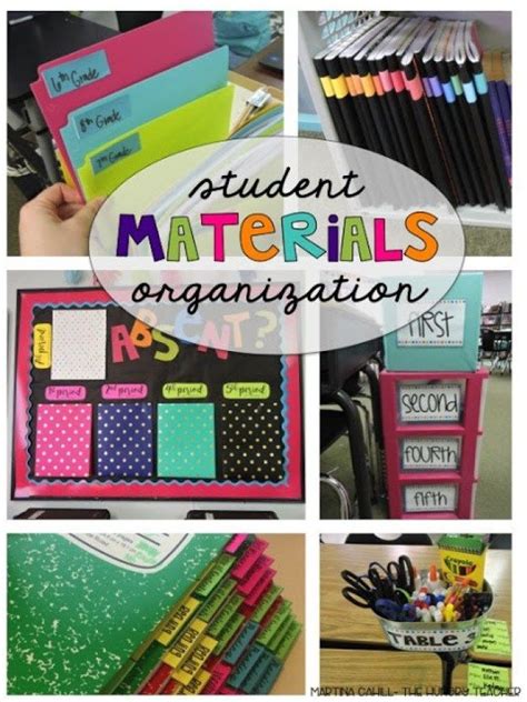 Classroom organization in middle school and upper elementary – Artofit