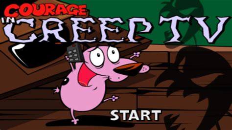 Cartoon Network Games: Courage The Cowardly Dog - Creep TV - YouTube