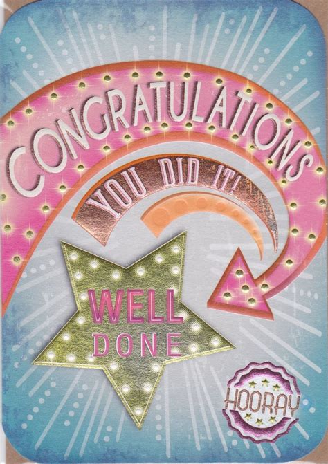 You Did It Congratulations Card - Karenza Paperie | Congratulations greetings, Congratulations ...