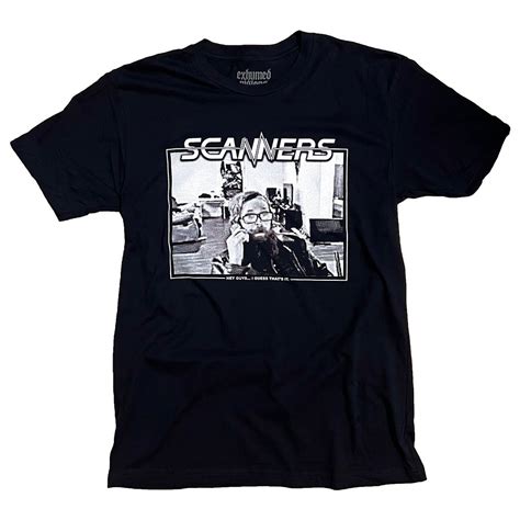 SCANNERS x RONNIE MCNUTT - T SHIRT · Exhumed Visions · Online Store ...