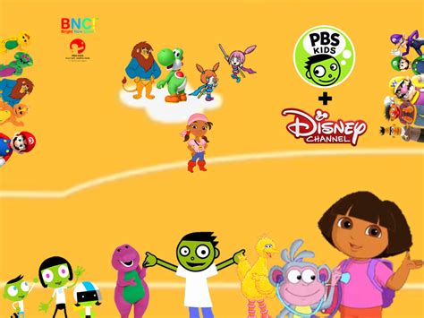 PBS KIDS plus Disney Channel (PBS Kids) (Bright New Color!)