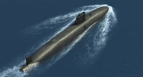 Trafalgar Class Submarine 3D Model $199 - .max .3dm .3ds .dxf .fbx .flt ...