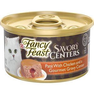 FANCY FEAST Savory Centers Variety Pack Canned Cat Food, 3-oz, case of ...