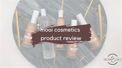 Mooi Cosmetics Product Review - YouTube