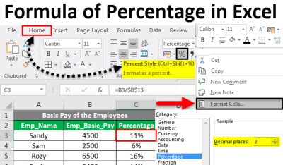 How to Calculate Percentage in Excel - The Tech Edvocate