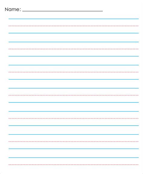 primary paper printable That are Simplicity | Derrick Website