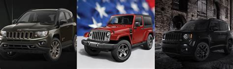 2016 Jeep Limited- and Special-Edition Models