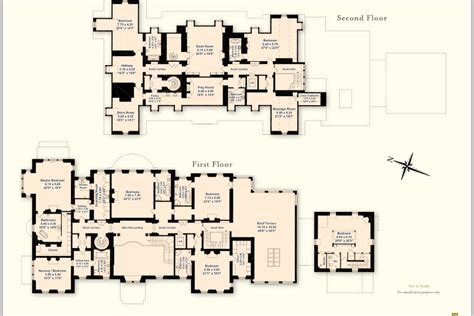 Floor Plans for Eilean Aigas, Inverness, Scotland