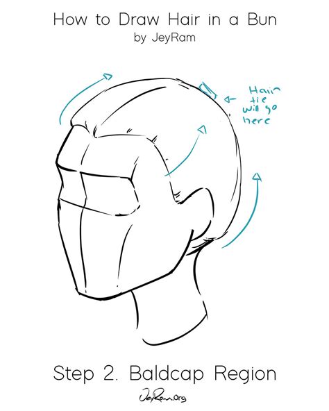 How to Draw Hair in a Bun: Easy Tutorial for Beginners - JeyRam Art