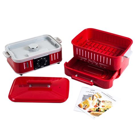 4 piece CuiZen ST-1412 home hotdog bun steamer | Best Food Steamer Brands