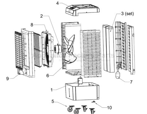 Hessaire MC37V Parts | Evaporative Coolers