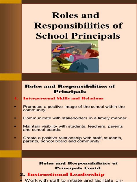 Responsibilities of School Principal | PDF