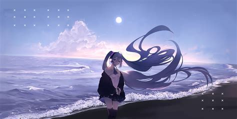 Hatsune Miku Long Hairs - 4k Wallpapers - 40.000+ ipad wallpapers 4k ...