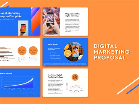 Digital Marketing Proposal Template by Slidebean - Presentation and Pitch Deck Design Agency on ...