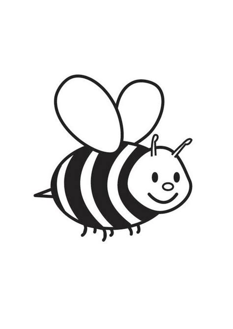 26+ Coloring Page Bee | Free Wallpaper