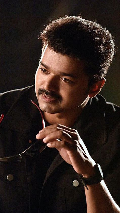 Vijay, Black Shirt, actor, south indian, mersal, thalapathy, HD phone ...