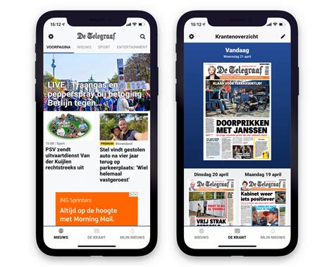 De Telegraaf | Pinch | app developers