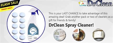 DrClean Spray | Spray, Cleaning oven glass, Helpful hints